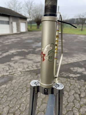 Moser, Francseco telaio bici corsa d'epoca champagner (4).jpeg