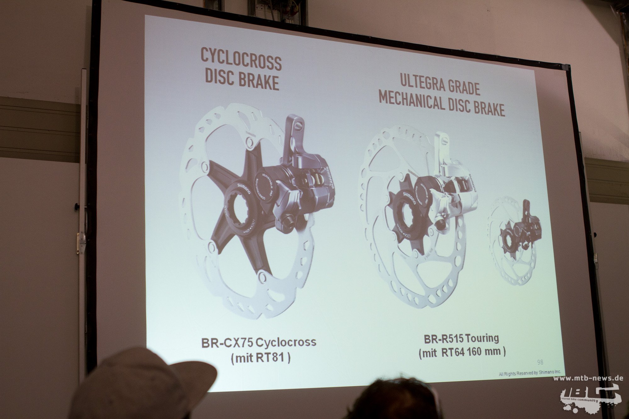 Neue Shimano Scheibenbremsen für Straße und Cyclocross – BR-R515 und BR-CX75