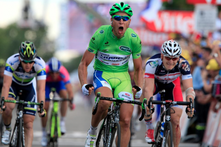 Tour de France: Sagan siegt in Metz, Greipel trotz frühem Sturzpech Zweiter