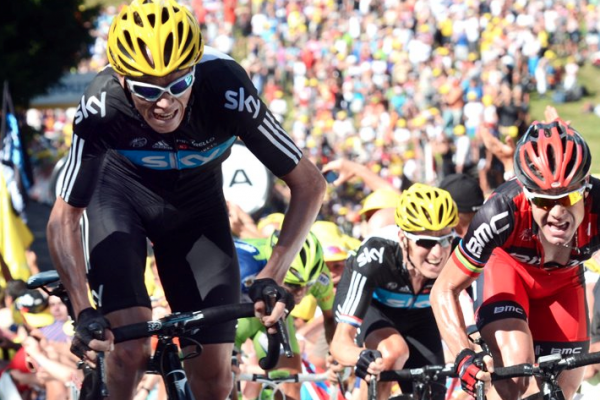 Tour de France: Froome sichert sich die erste Bergankunft