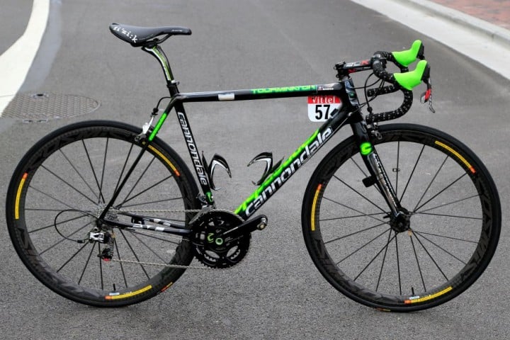 Arbeitsgerät: Peter Sagans Cannondale Super Six EVO Special Edition