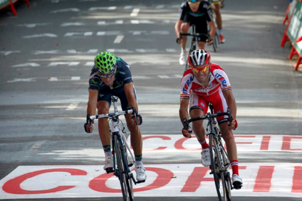 Vuelta a España: Valverde entscheidet das erste Favoritenstelldichein für sich