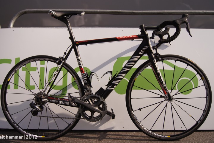 Arbeitsgerät: Rüdiger Seligs Canyon Ultimate CF SLX 9.0 Team