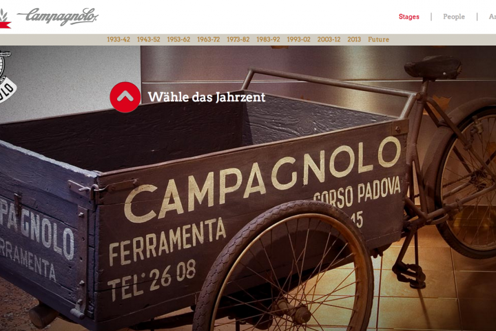 Campagnolo startet virtuelles Museum