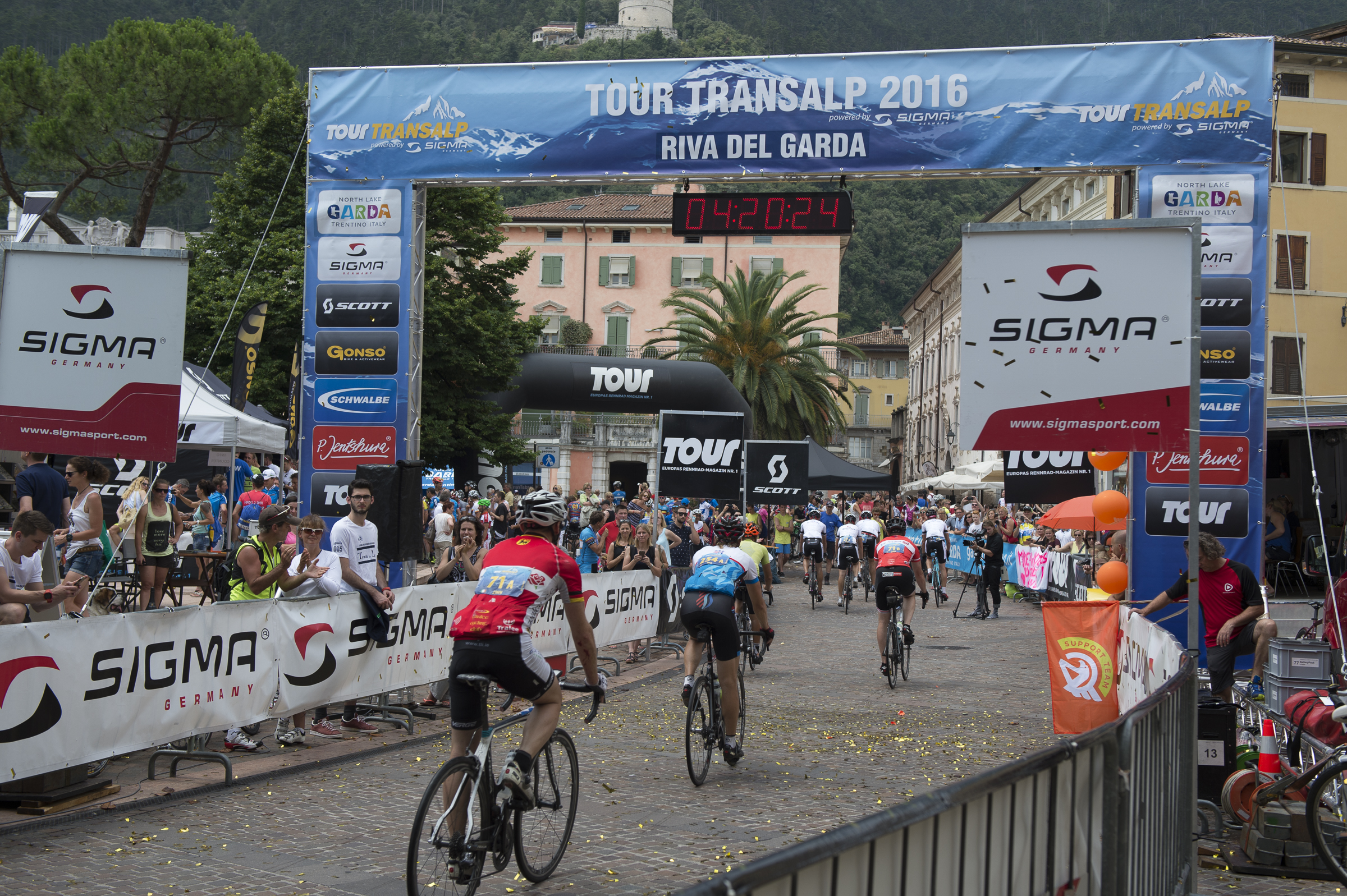 TOUR TRANSALP: Etappe 6 Levico Terme – Riva del Garda