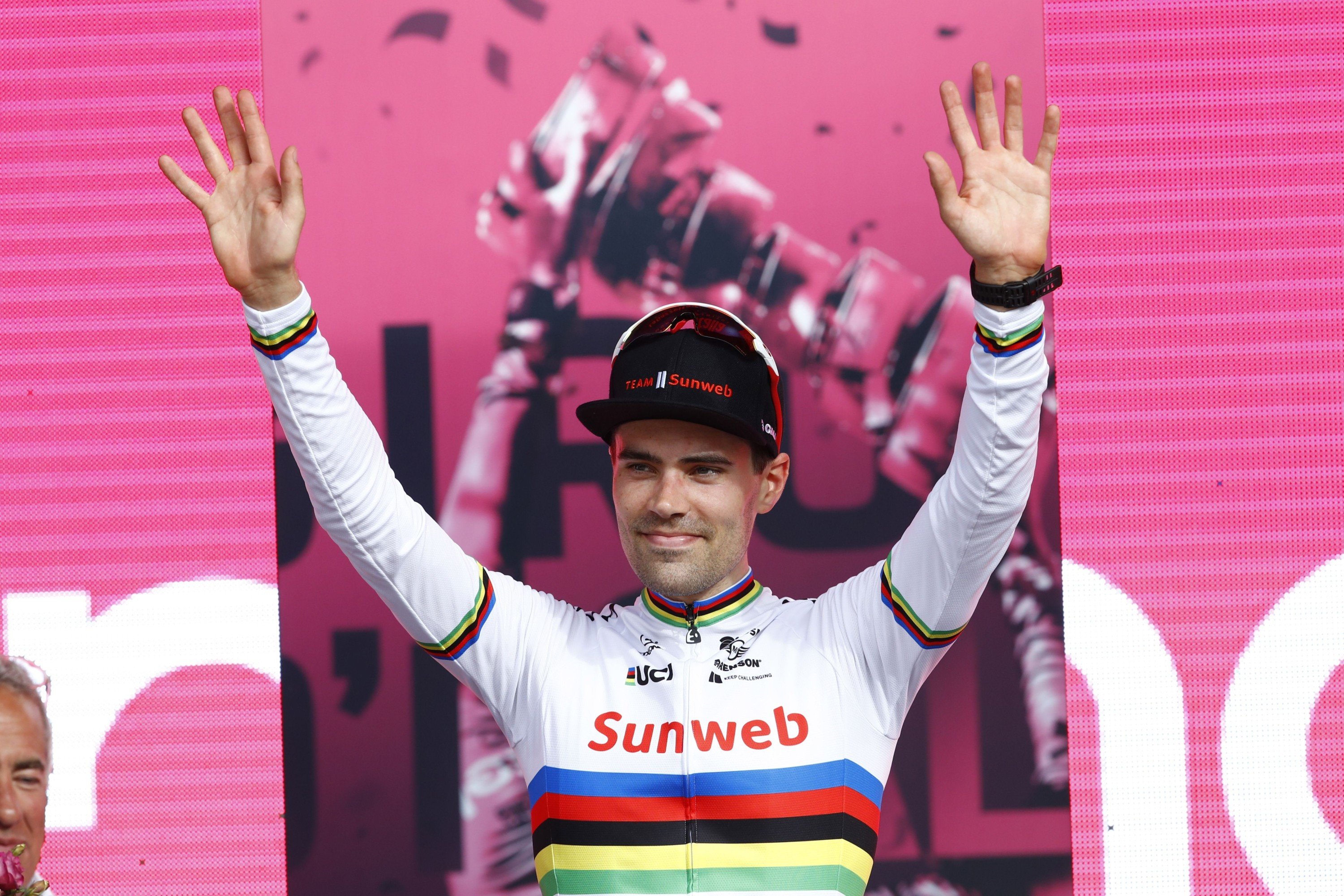 Giro d‘ Italia 2018 – 1. Etappe: Tom Dumoulin fährt ins Rosa Trikot