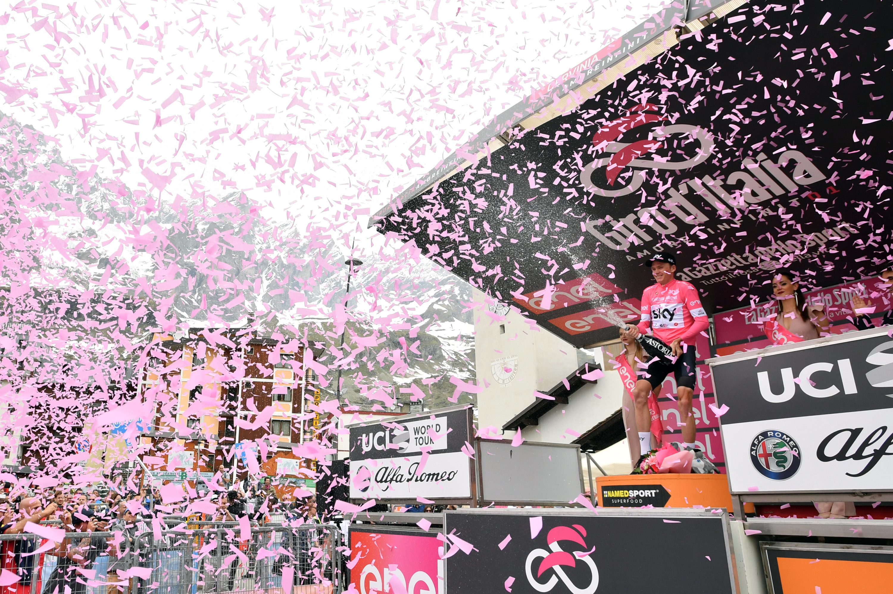 Giro d’Italia 2018 – Etappe 19: Nieve gewinnt die Etappe – Froome wohl den Giro