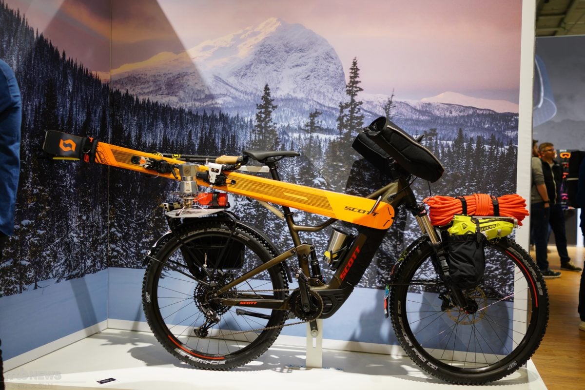 ISPO 2019: Scott mit Skitouren-Bike und stylischen Rucksäcken