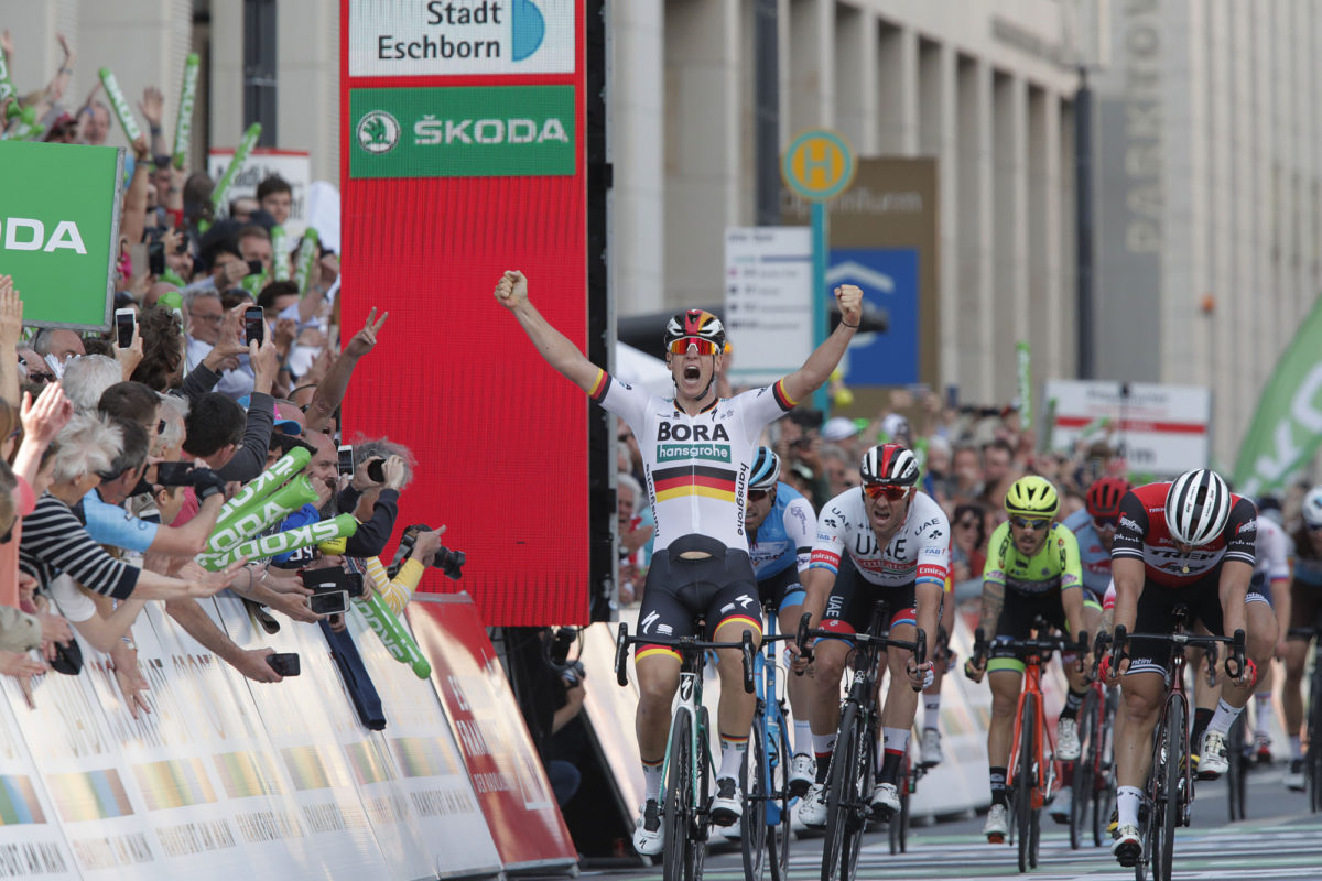 Frankfurt-Eschborn 2019:  Ackermann und Degenkolb beendeten Siegesserie von Kristoff