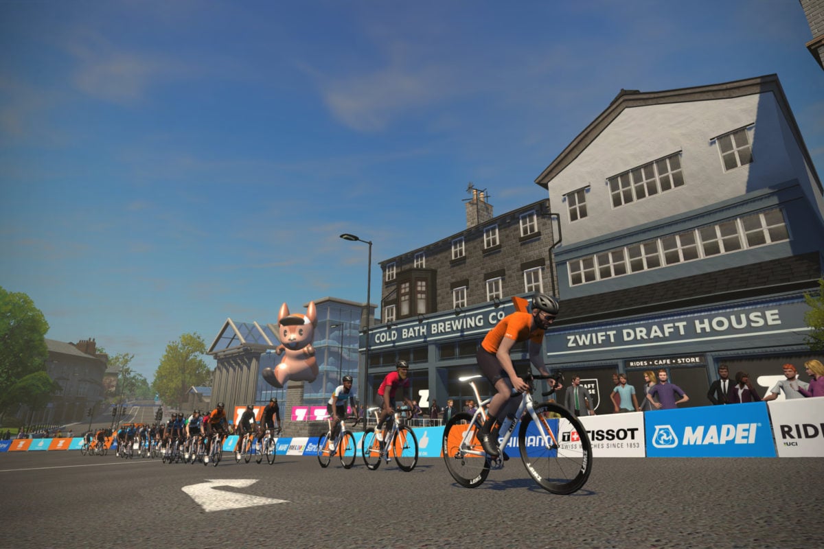 RAD WM 2019: Weltmeisterschaftskurs zum Nachfahren auf Zwift