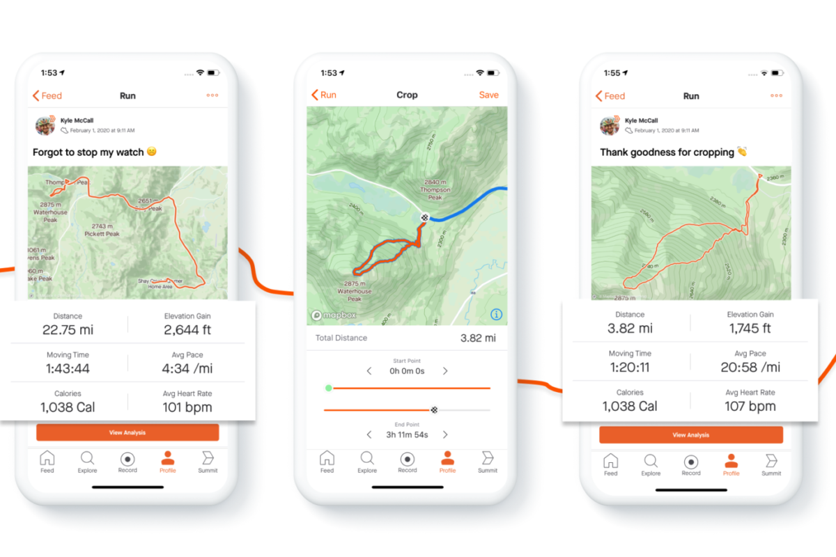 Neues bei Strava: Überarbeiteter Feed, beschneidbare Fahrten und Apple Watch-Support