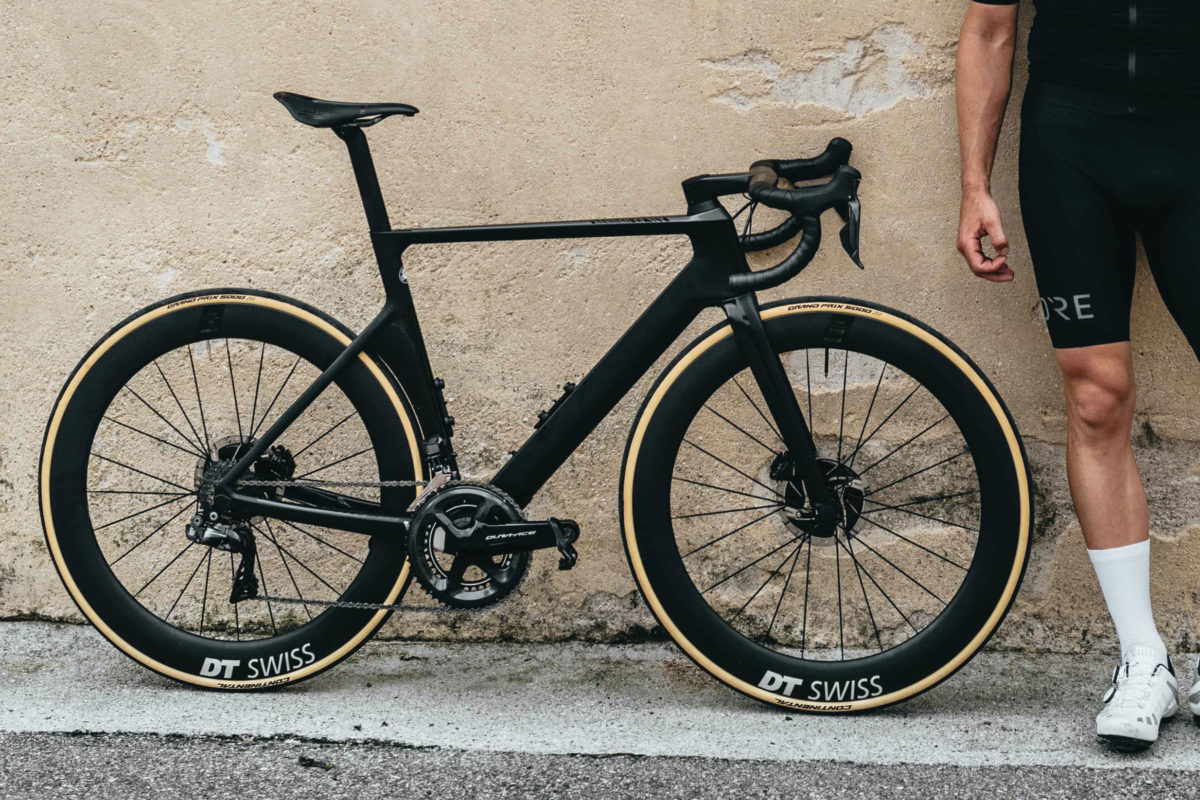 Conti Grand Prix 5000 TdF-Edition: Crème-Farbe für die Flanke