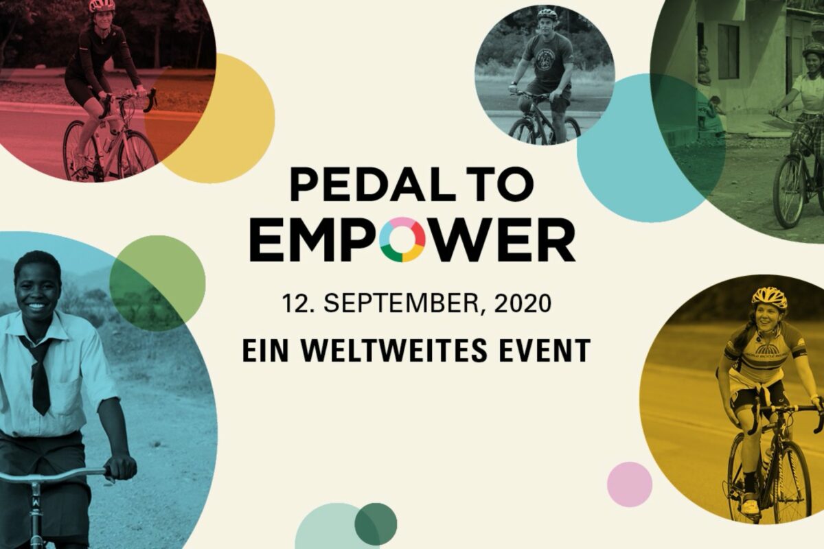 Pedal to Empower: Globaler World Bicycle Relief Ride am 12.09.2020!