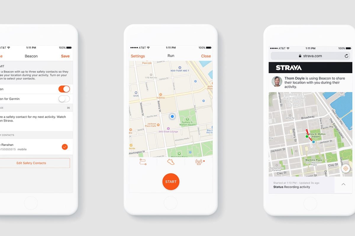 Sportler*innen Community: Strava Beacon ist jetzt kostenlos