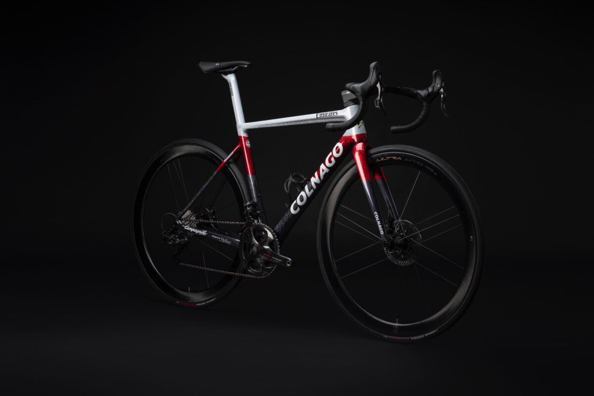 Colnago V3Rs Ice & Fire von Pogačar: Rennrad mit Blockchain-Technologie