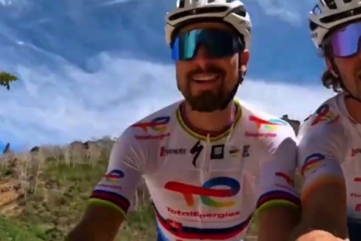 Schottern mit den Ex-Kollegen: Peter Sagan fährt Unbound Gravel