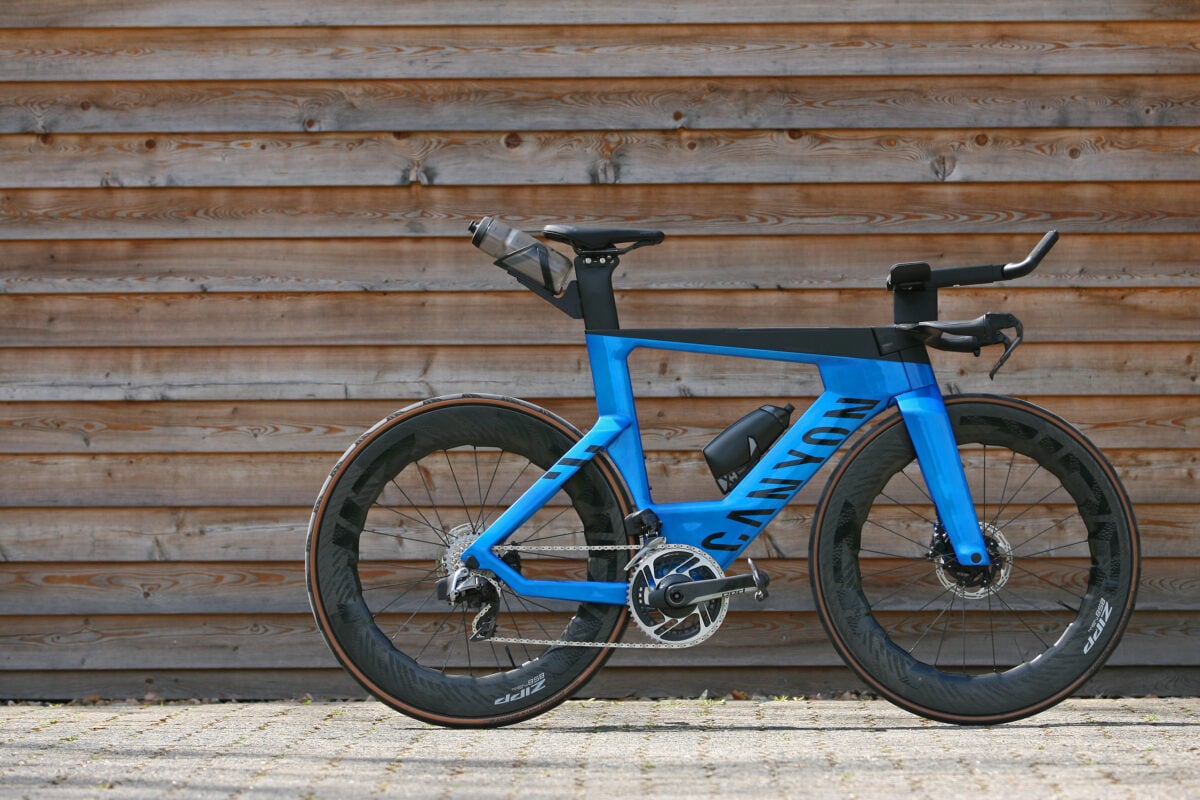 Canyon Speedmax CFR Disc eTap im Test: Profi-Triathlon-Bike für Jedermann