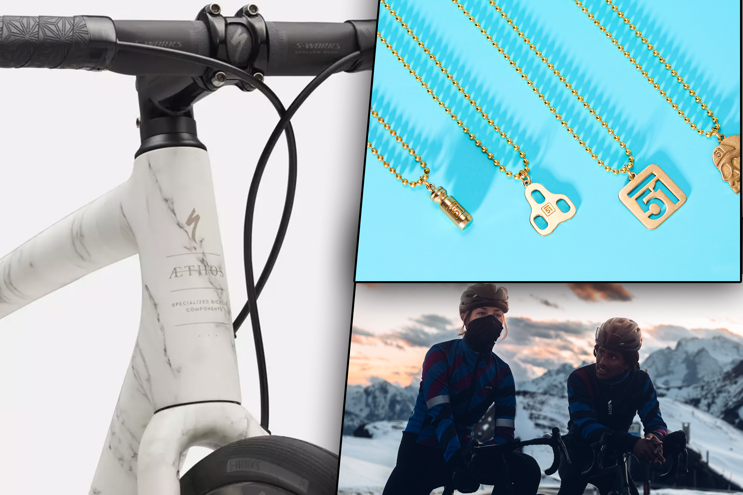 Fahrrad & Technik Revue am Freitag:  Aethos LTD mit Campa,  Decathlon Sport-Trolley, Gore Winter Tight