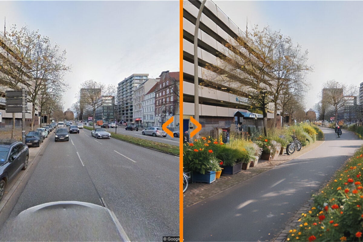 Touch of Dutch KI zeigt, was geht: Deine Straße, nur in fahrradfreundlich!