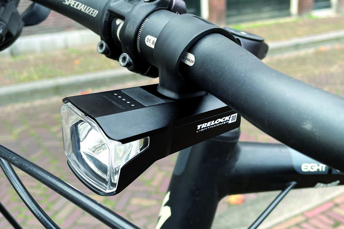 Neuer Trelock Lighthammer 80 USB: Ein Fahrrad-Scheinwerfer, zwei Positionen