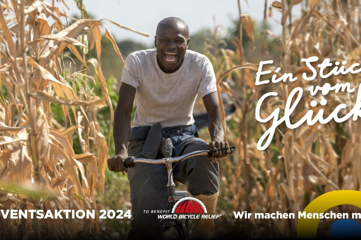 Wir haben 124.582 € für den World Bicycle Relief gesammelt: Danke an euch und alle Sponsoren!