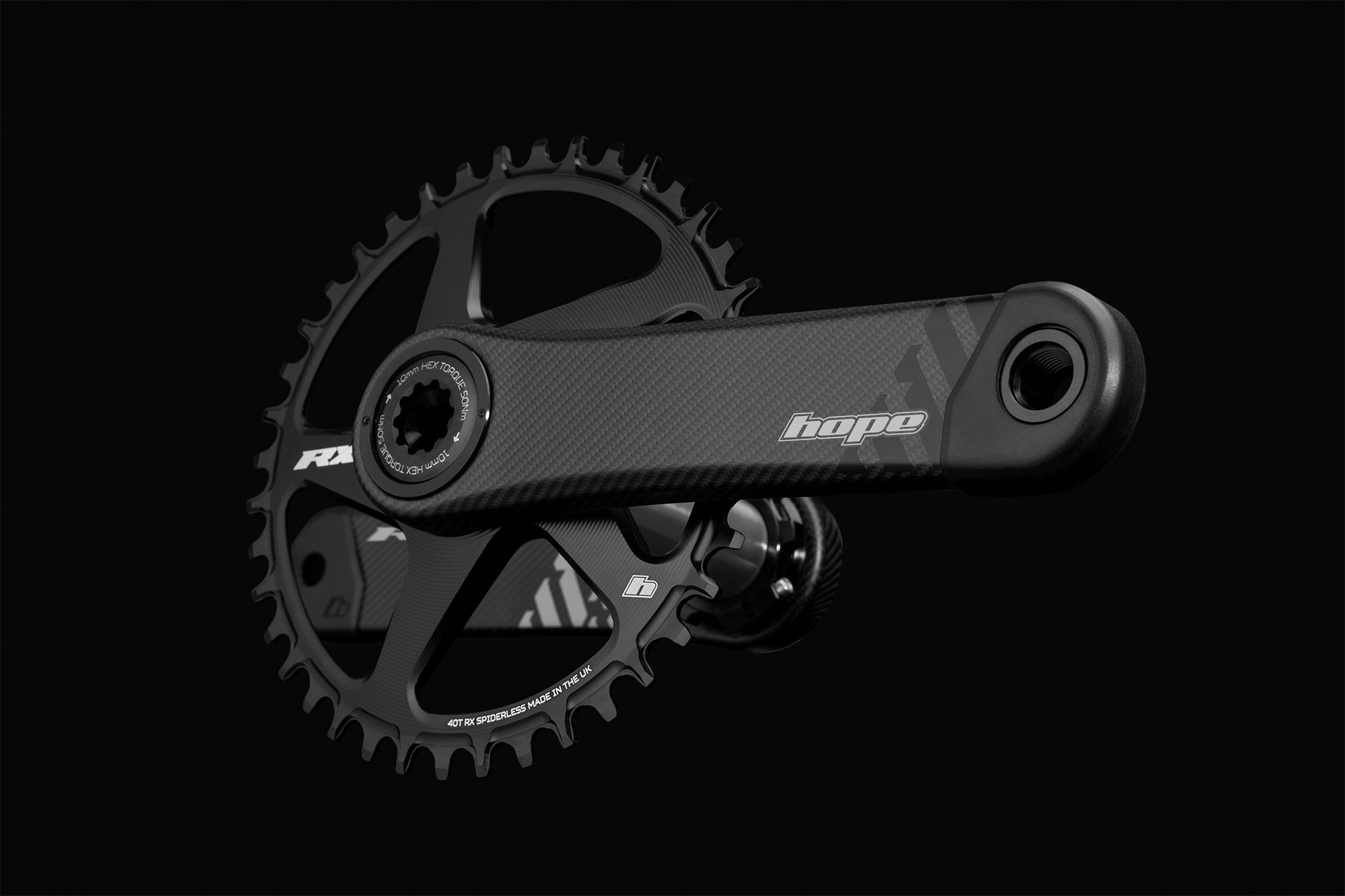 Hope RX Carbon Crank: Gravel trifft Offroad-Power