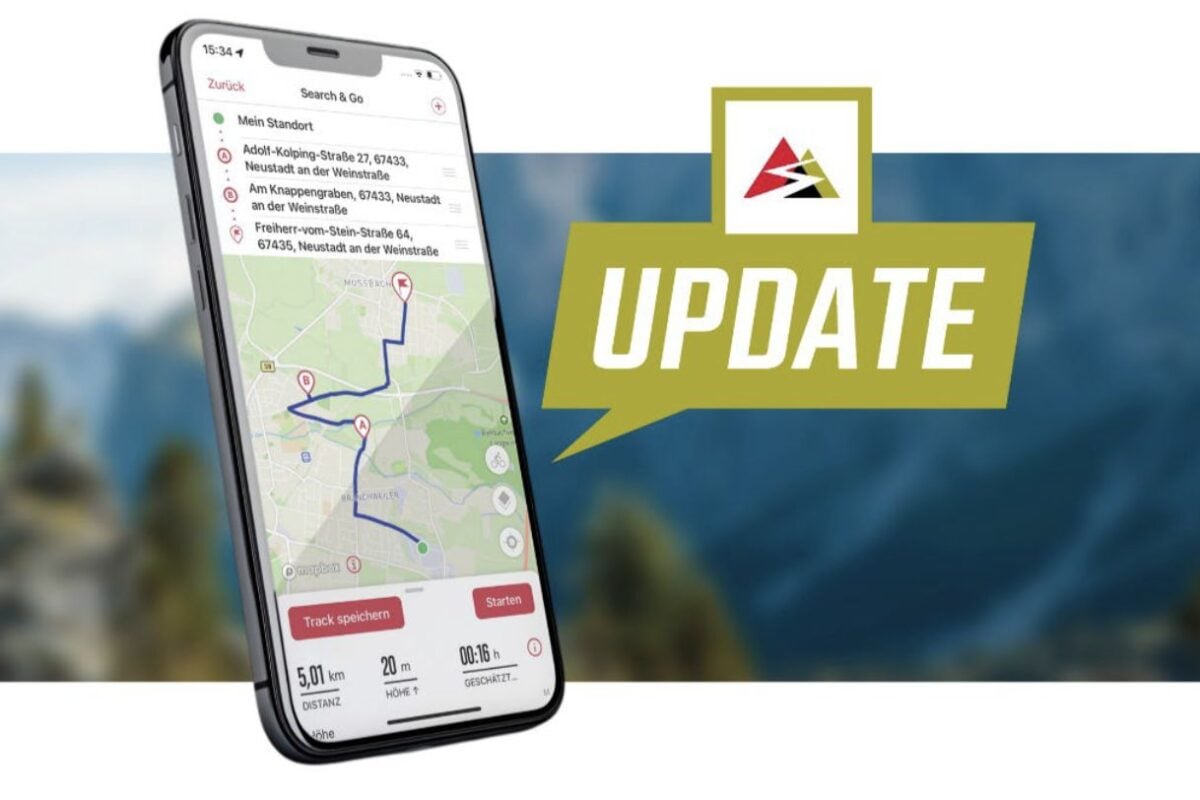 Sigma Ride App: Neues Update mit Multi-Punkt-Routing